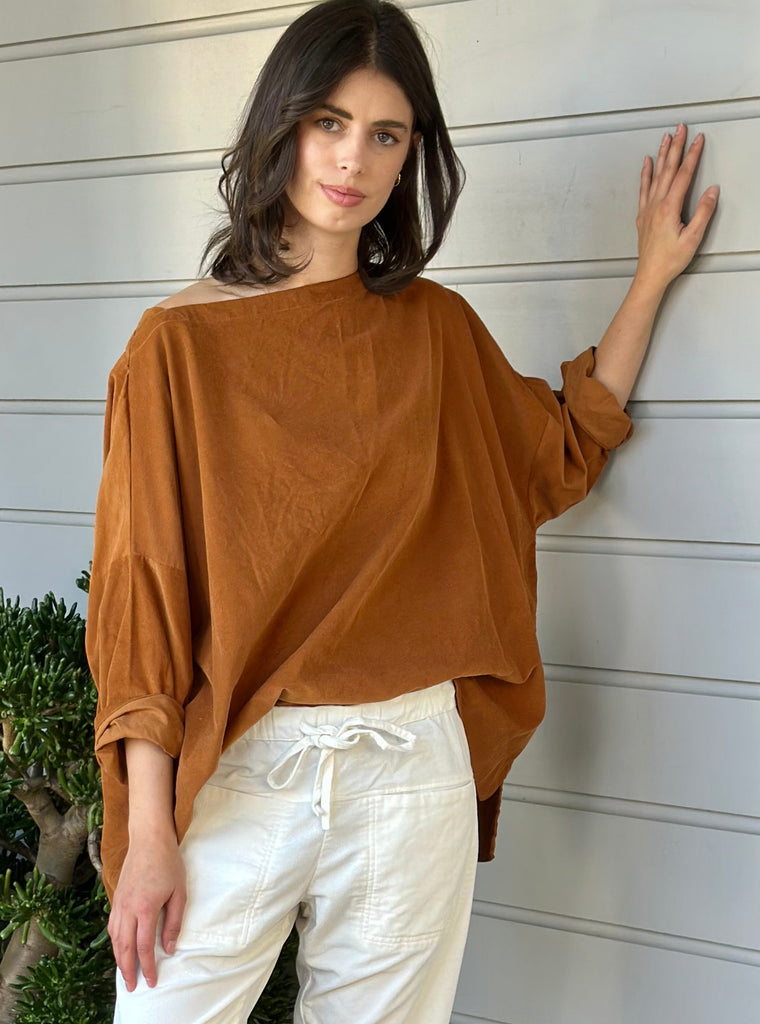 avril top - caramel cord Apparel