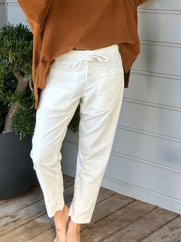 jessie pants - winter white cord Apparel