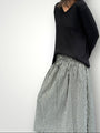 lulu skirt - winter black gingham Apparel