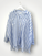 aiden boyfriend shirt -soft blue stripe linen Apparel