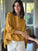 avril top - turmeric linen Apparel