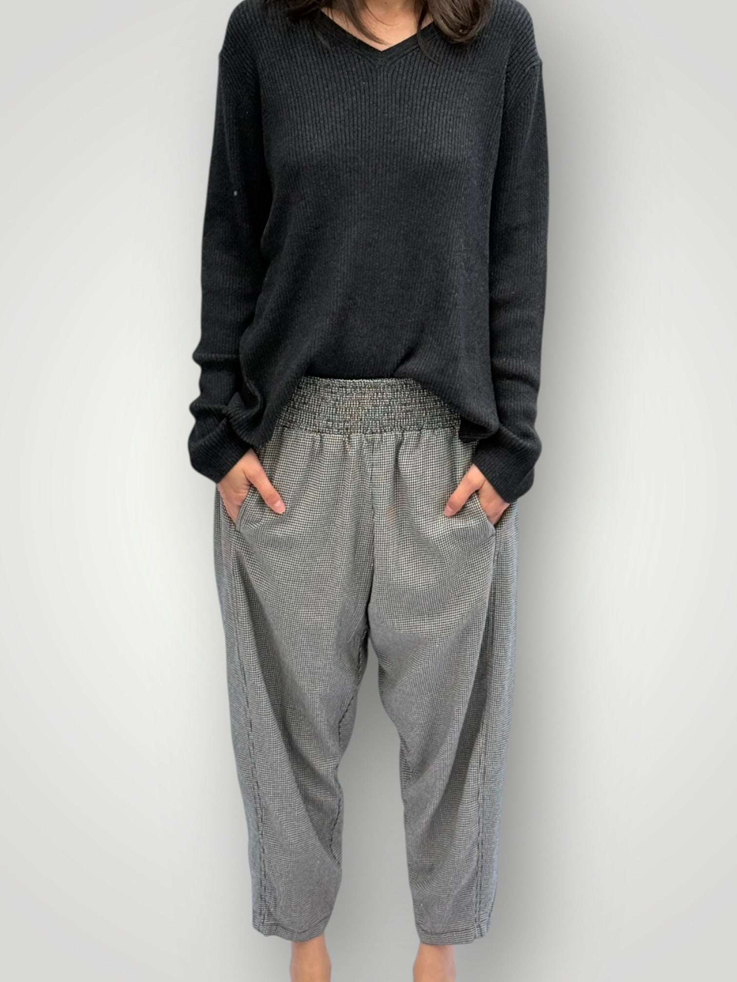 frankie pants - black houndstooth Apparel