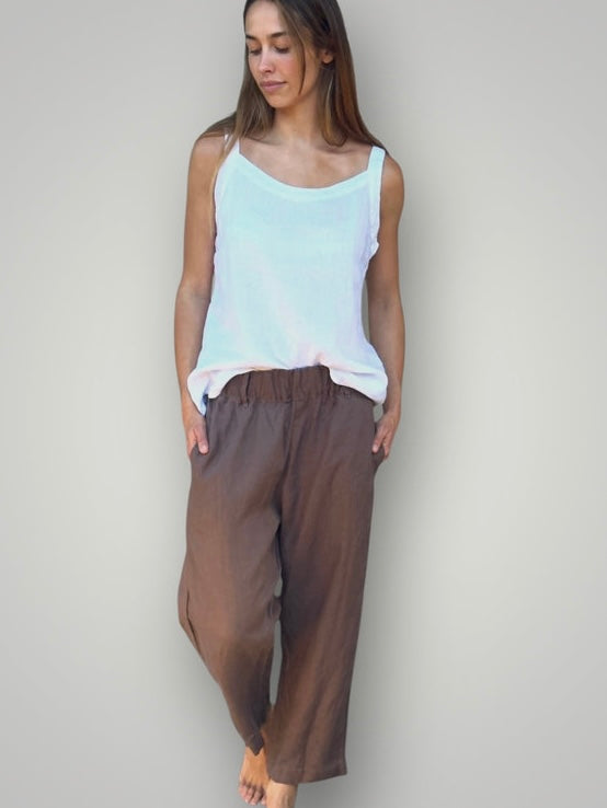 peta pants - soil linen Apparel