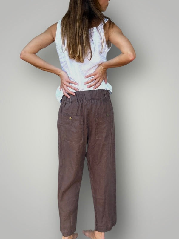 peta pants - soil linen Apparel