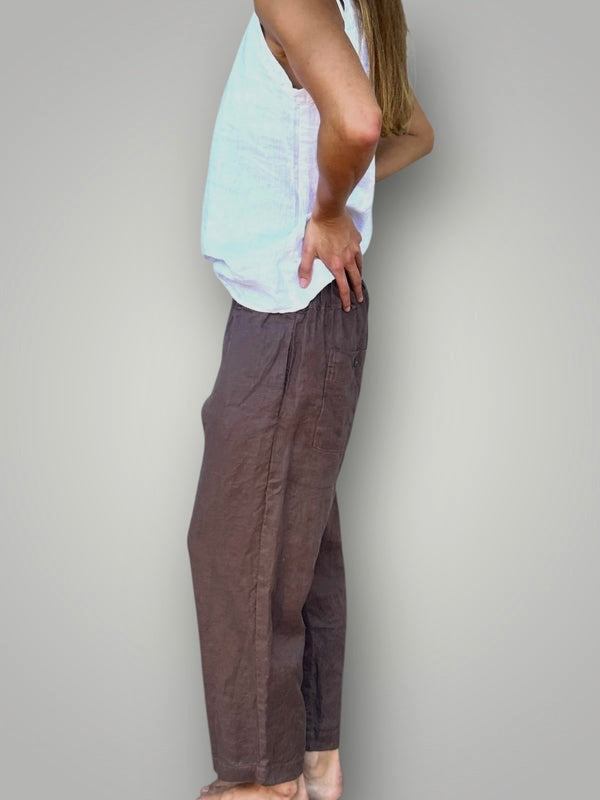 peta pants - soil linen Apparel
