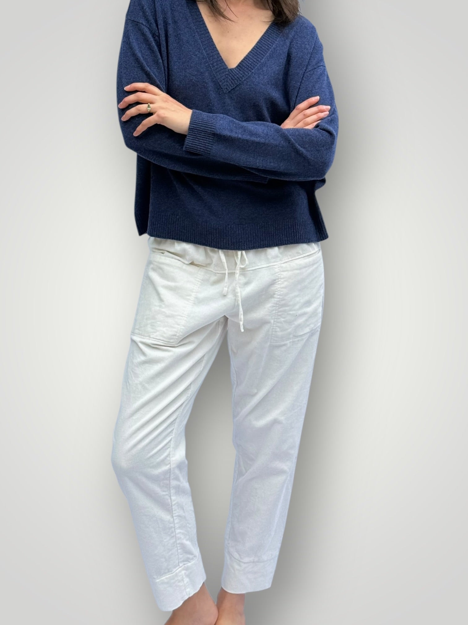 darcy pants - warm white cord Apparel