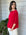 alexia cashmere top-winter red Apparel