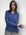 georgia v neck ribbed - denim General