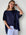 sammy top - navy linen Apparel
