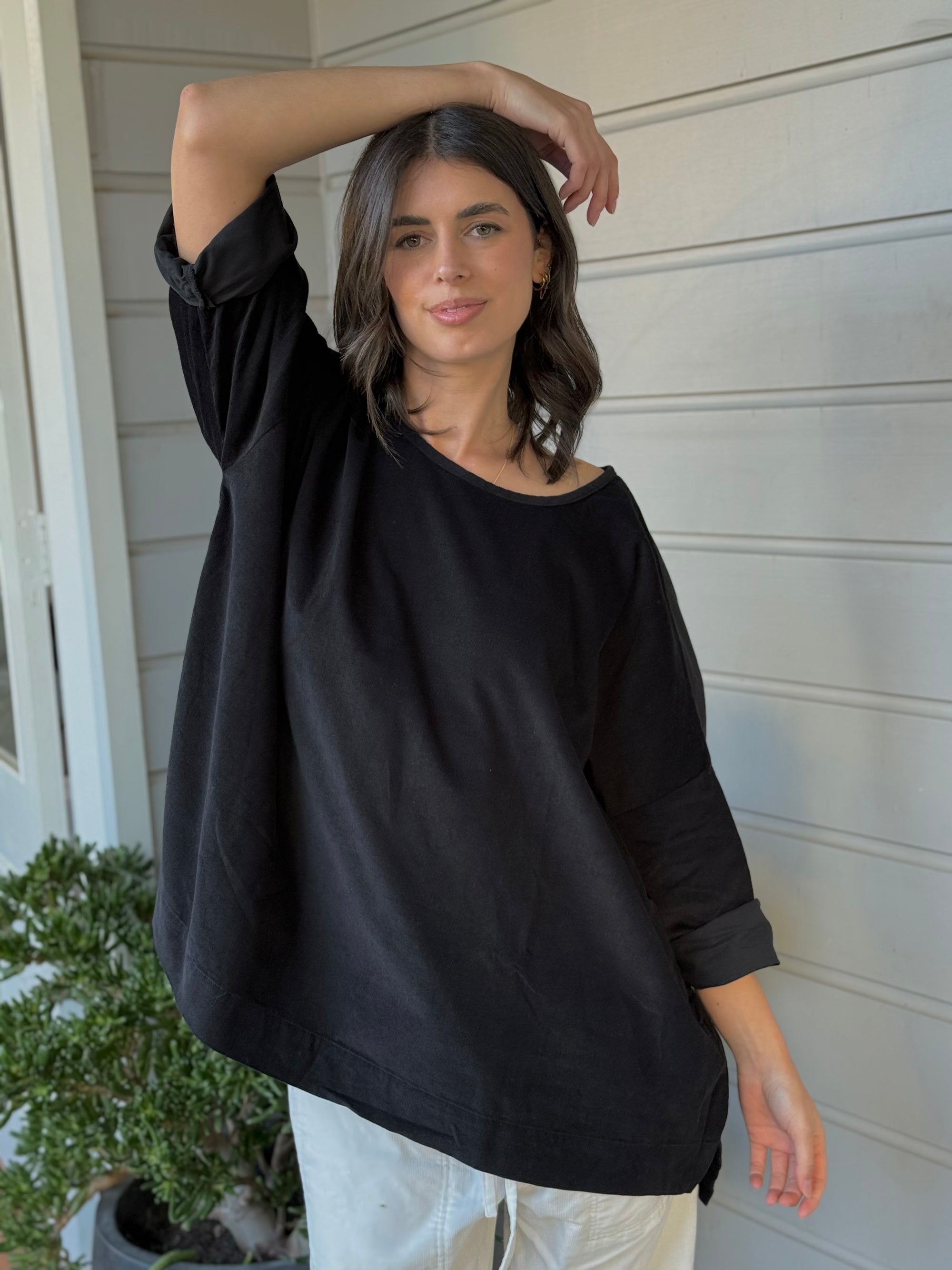 hunter top - black cord Apparel