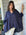 issey shirt - indigo linen Apparel