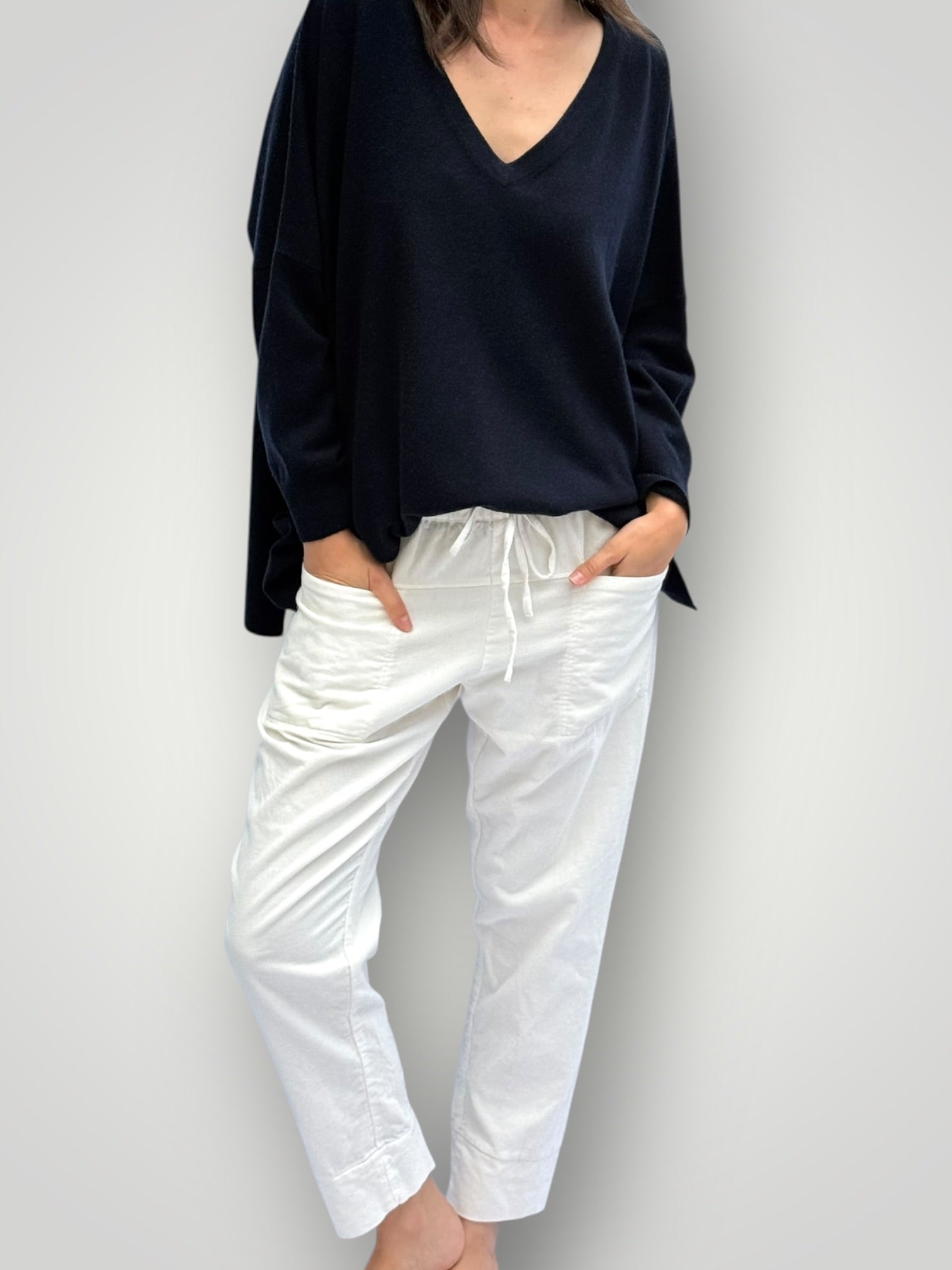 darcy pants - warm white cord Apparel