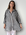 aiden boyfriend shirt -charcoal stripe linen Apparel