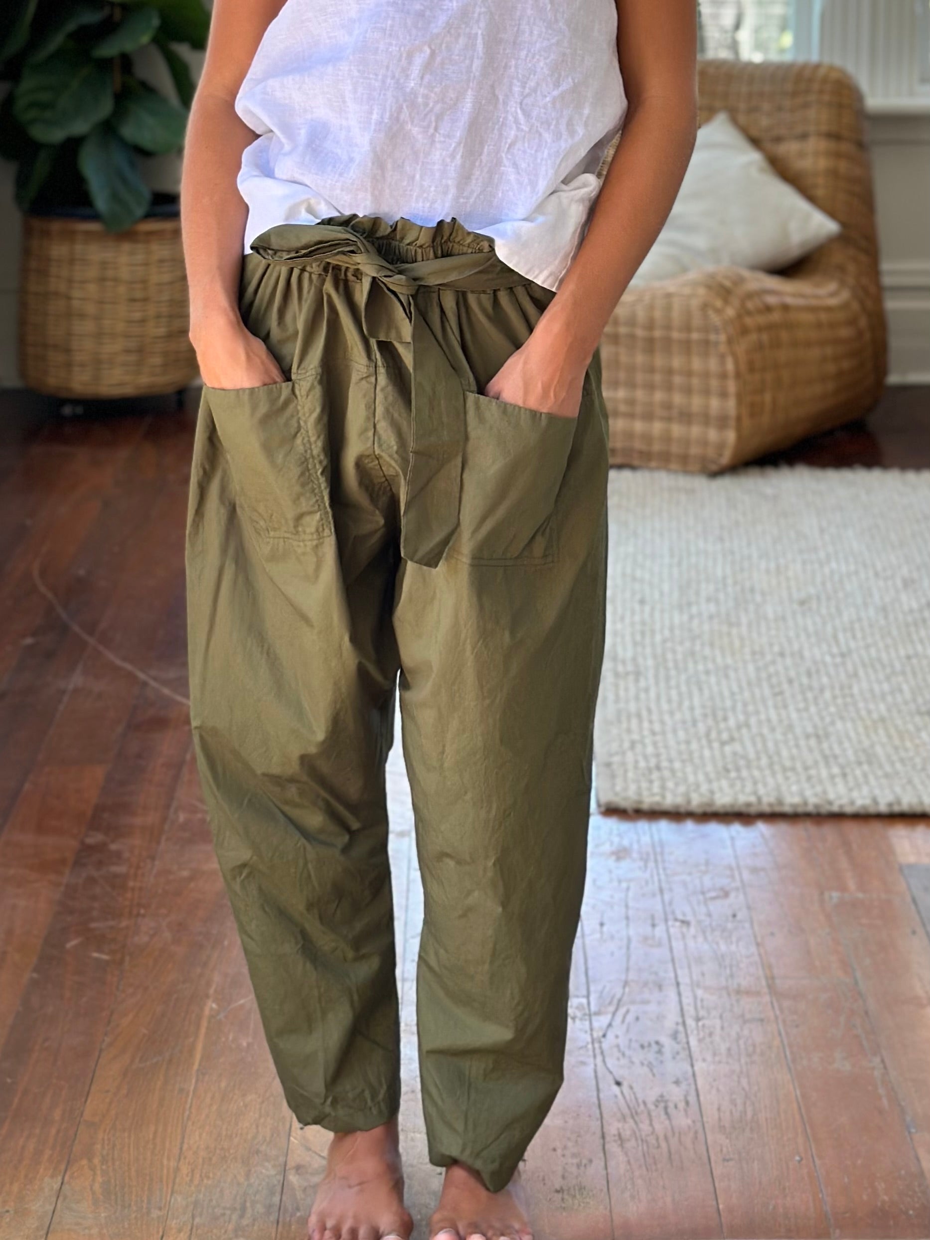 ruby pants - black cotton Apparel