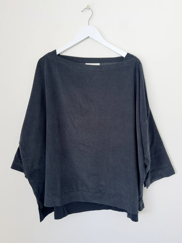 avril top - charcoal cord Apparel