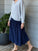 lola skirt - indigo navy cord Apparel