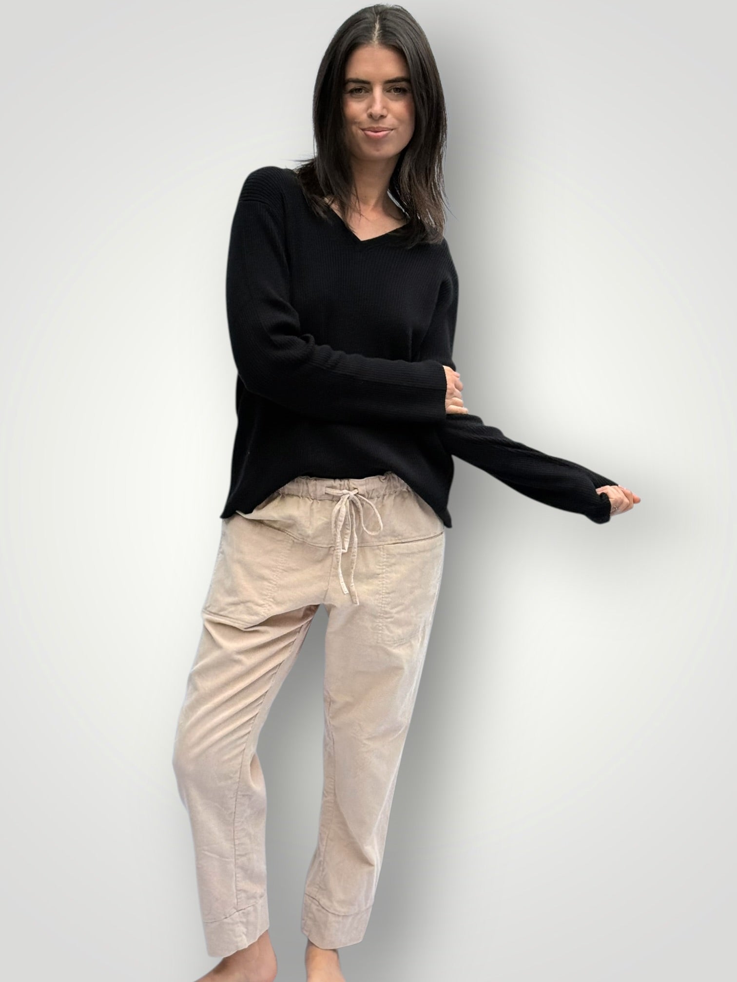 darcy pants - sand cord Apparel