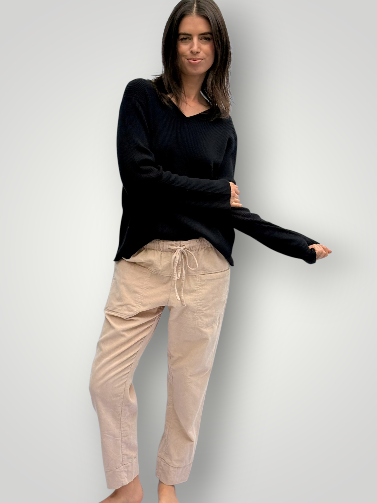 darcy pants - sand cord Apparel