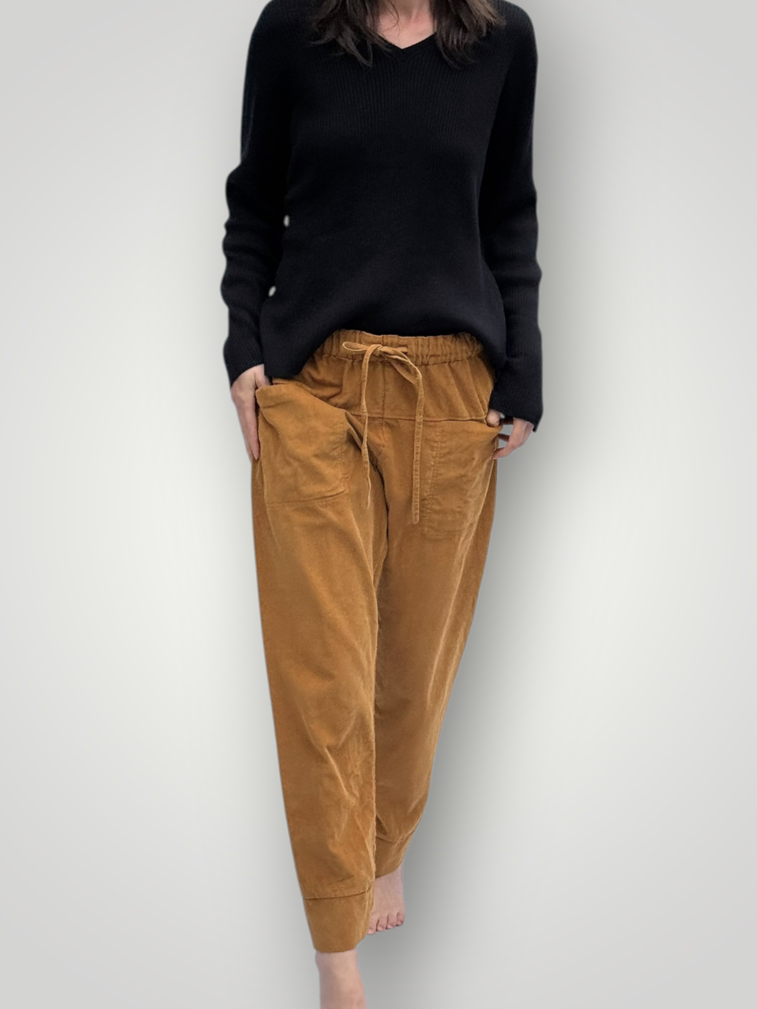 darcy pants - toffee cord Apparel