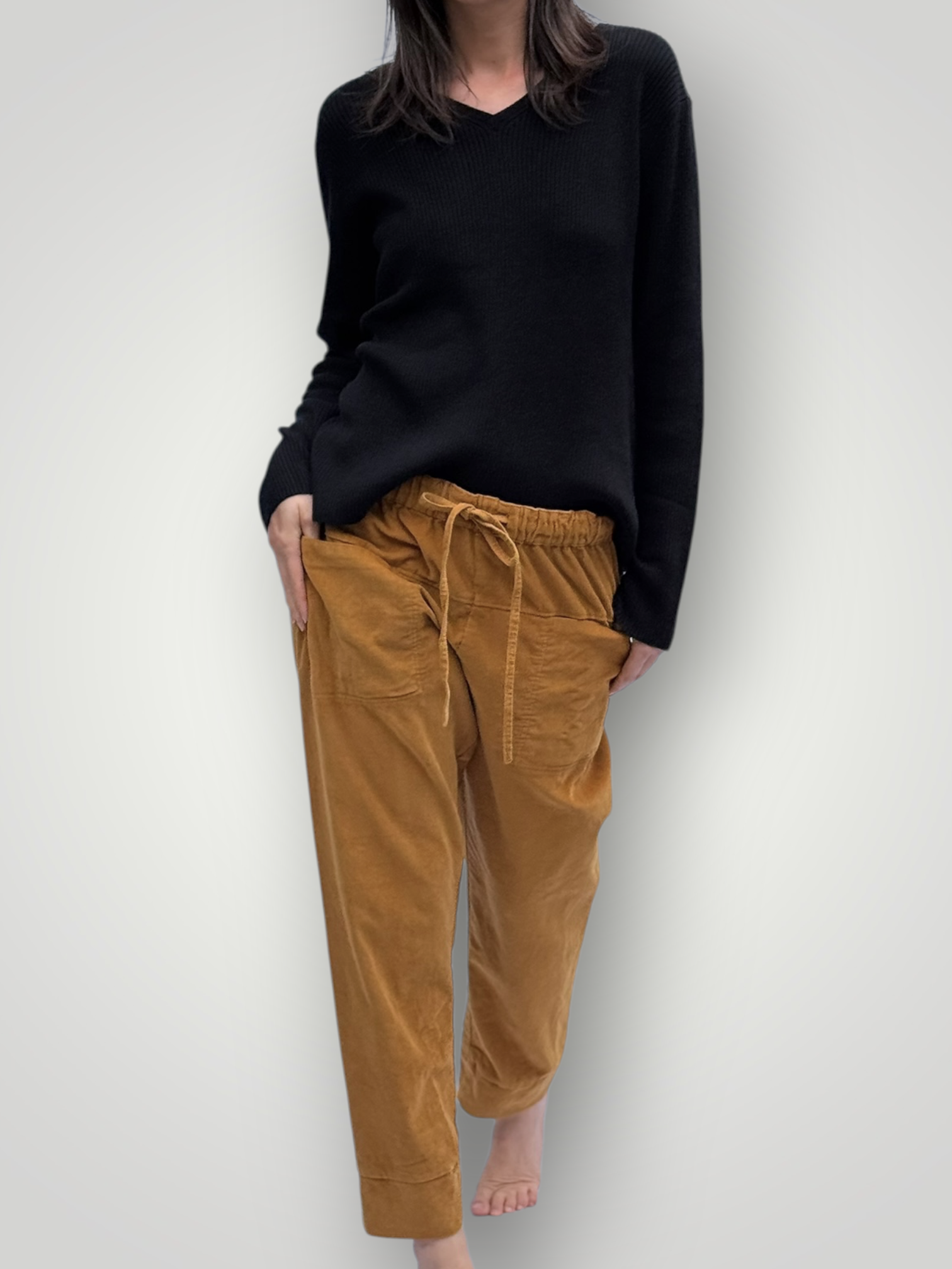 darcy pants - toffee cord Apparel