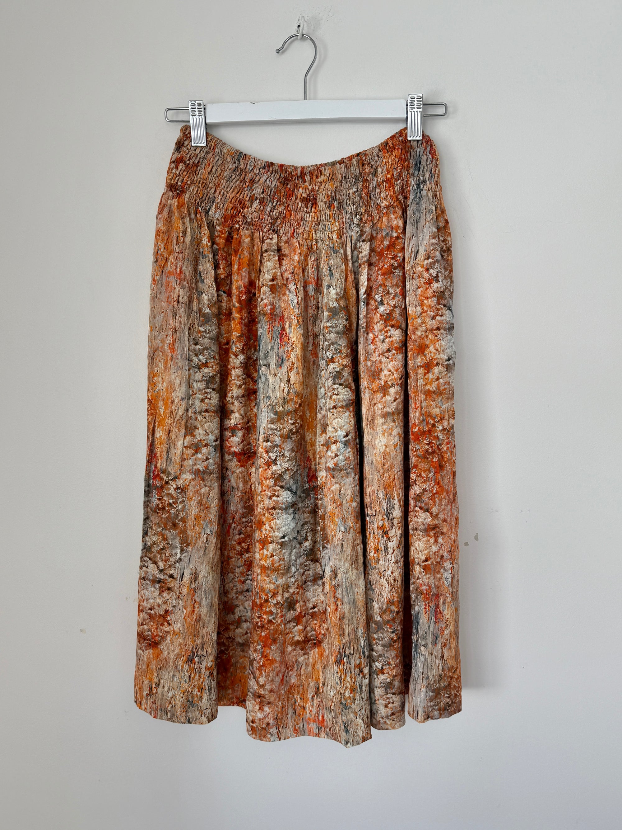 lola skirt - sunset watercolour Apparel