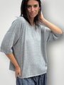 alexia cashmere top-soft grey General