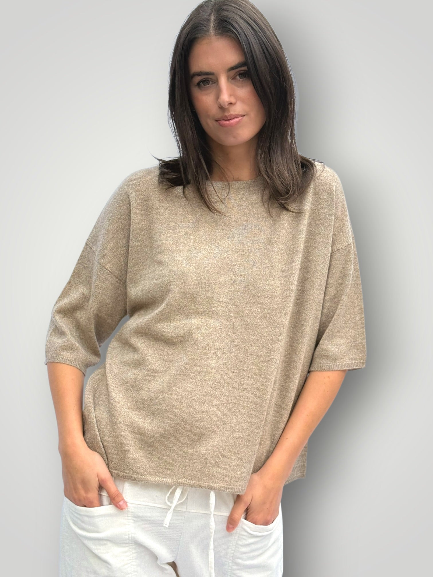 alexia cashmere top-natural General