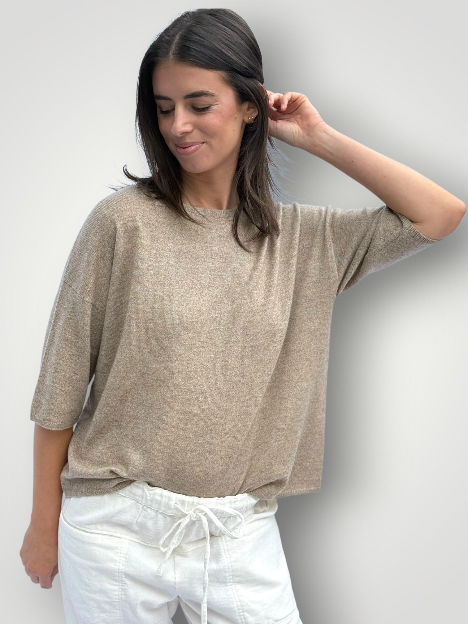 alexia cashmere top-natural General