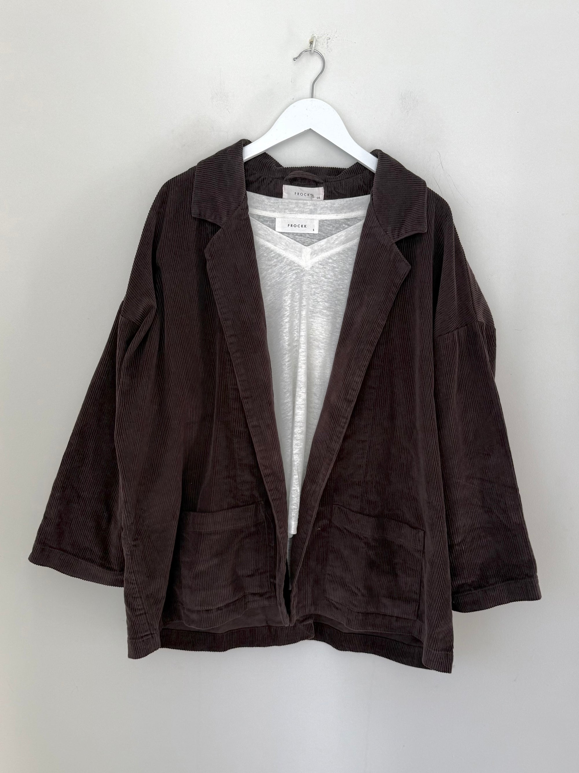 albert blazer - chocolate cord Shirts