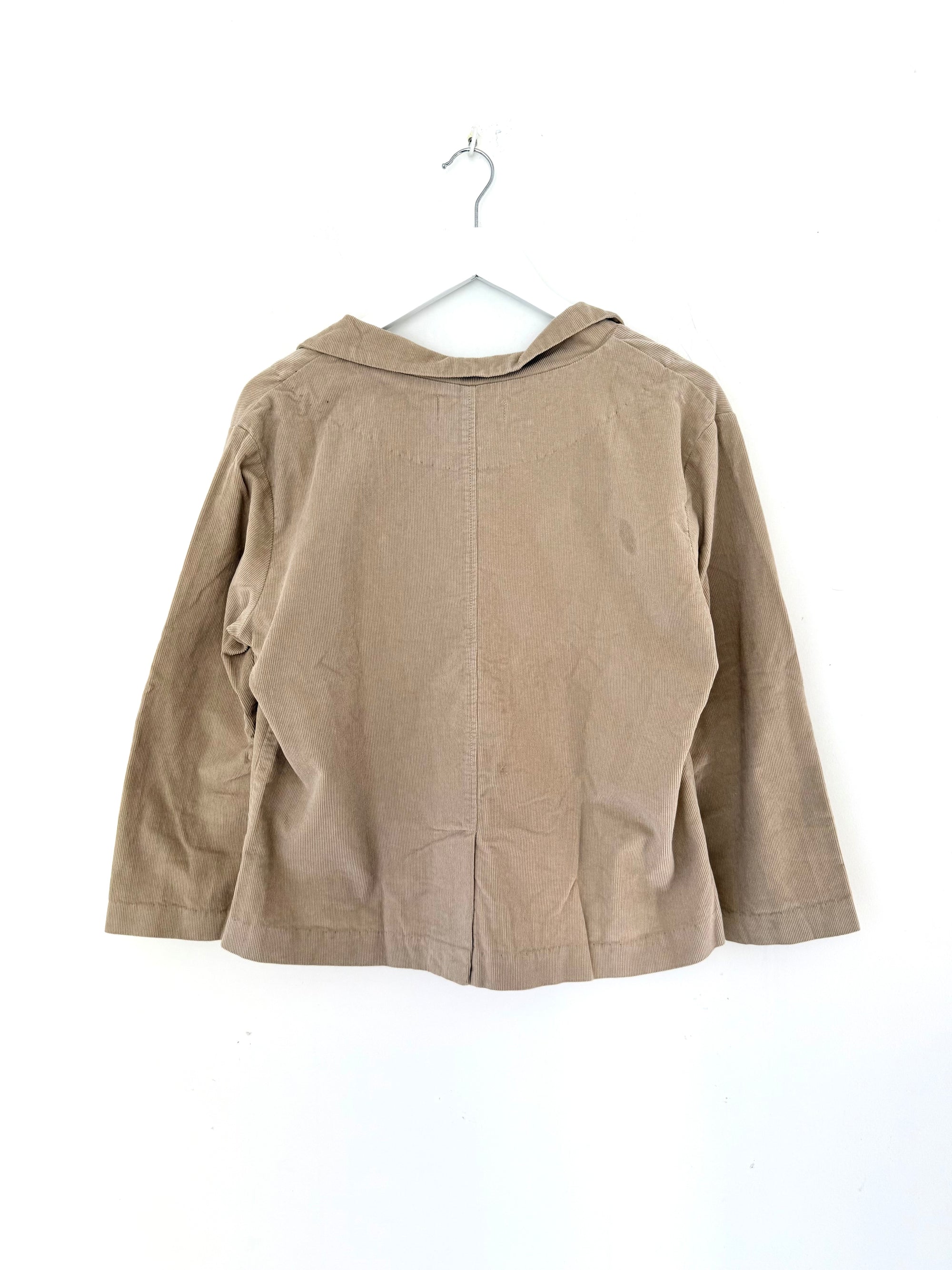 brooke jacket- almond cord