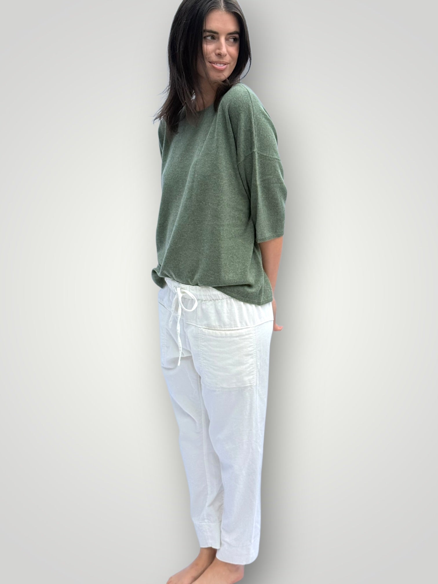 darcy pants - warm white cord Apparel