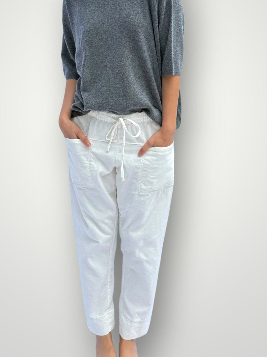 darcy pants - warm white cord Apparel