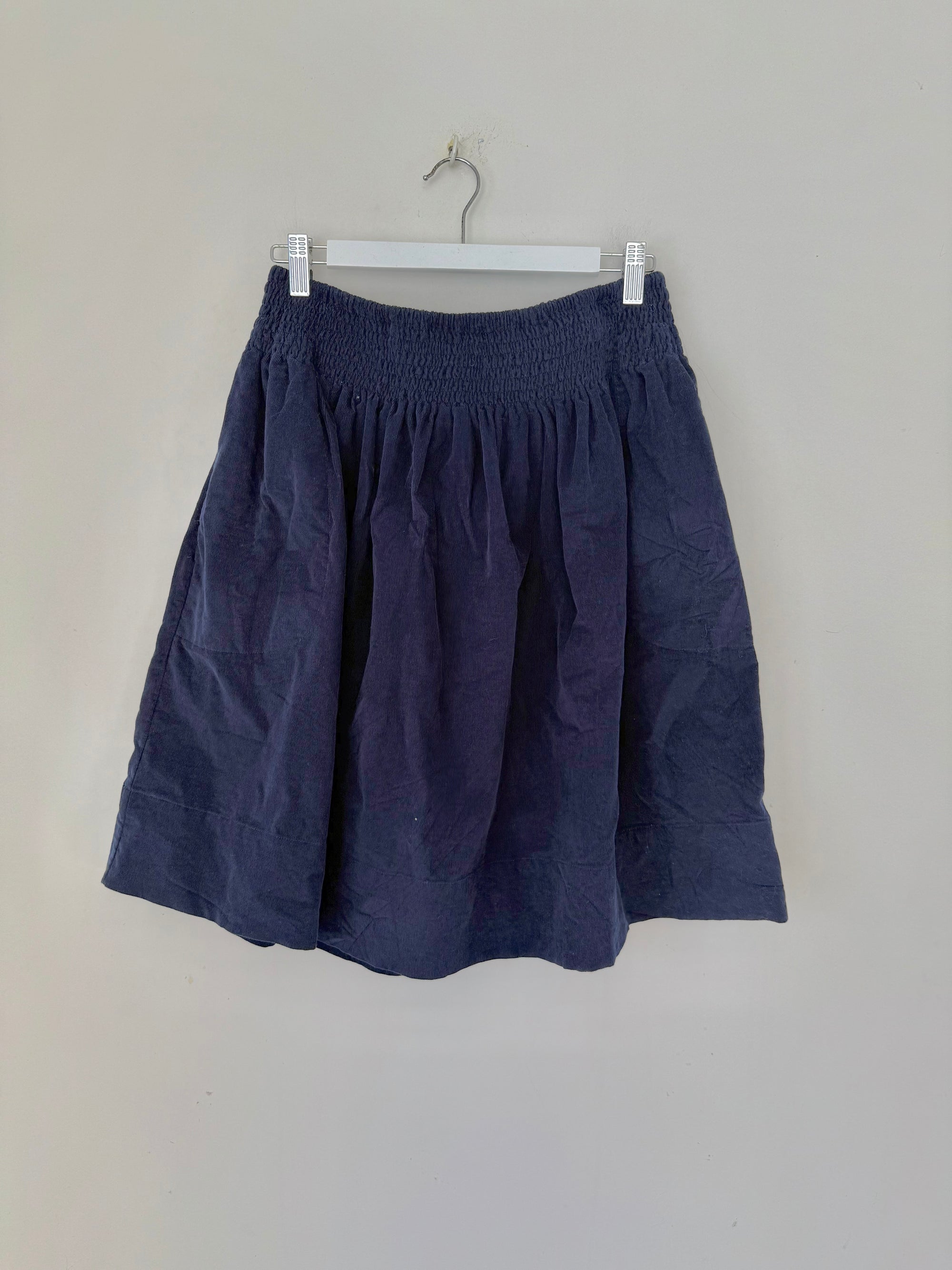 zoe skirt - indigo cord Apparel