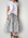 lola skirt - navy stripe linen Apparel