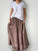 lulu skirt - soil linen Apparel