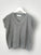 lara knit top - grey cotton Apparel