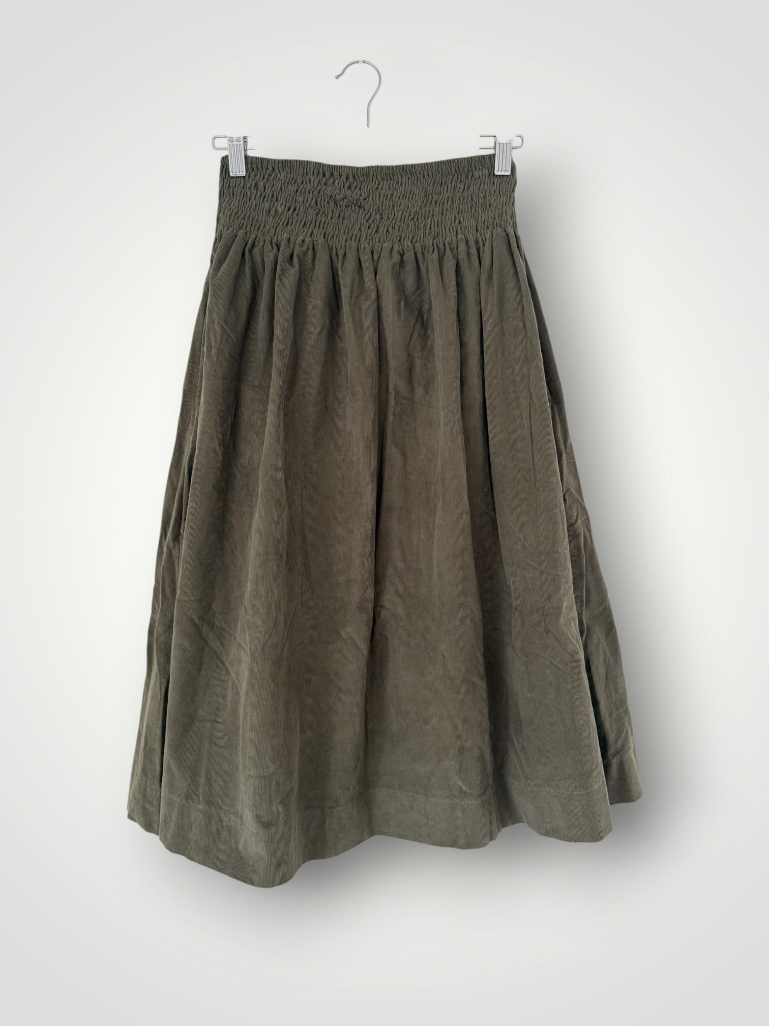 lola skirt- chive cord Apparel