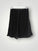 skirt slip-black cotton