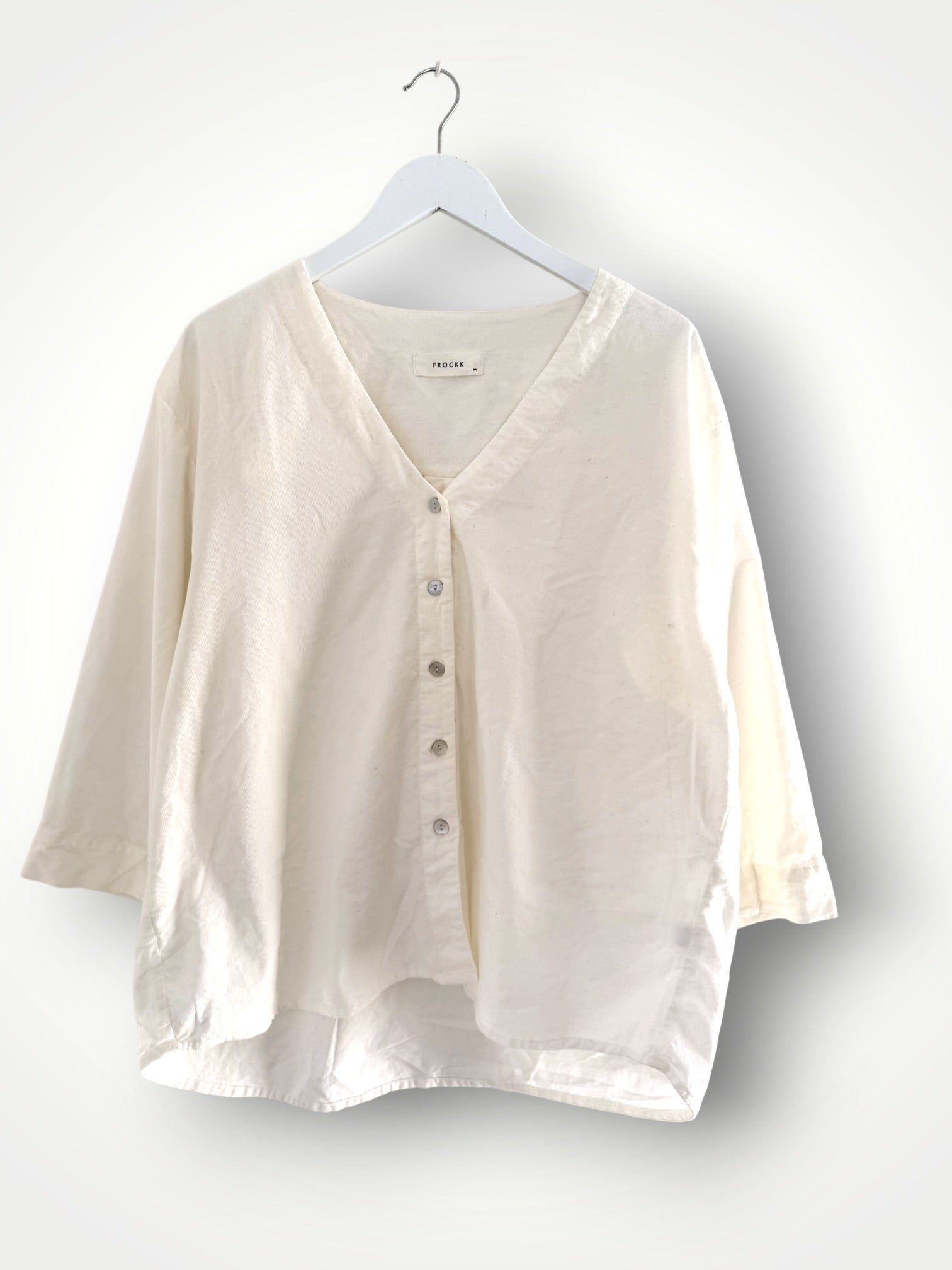 raine shirt - warm white cord Apparel