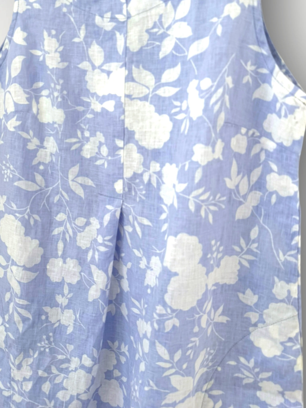 becky dress - big sky flower linen Apparel