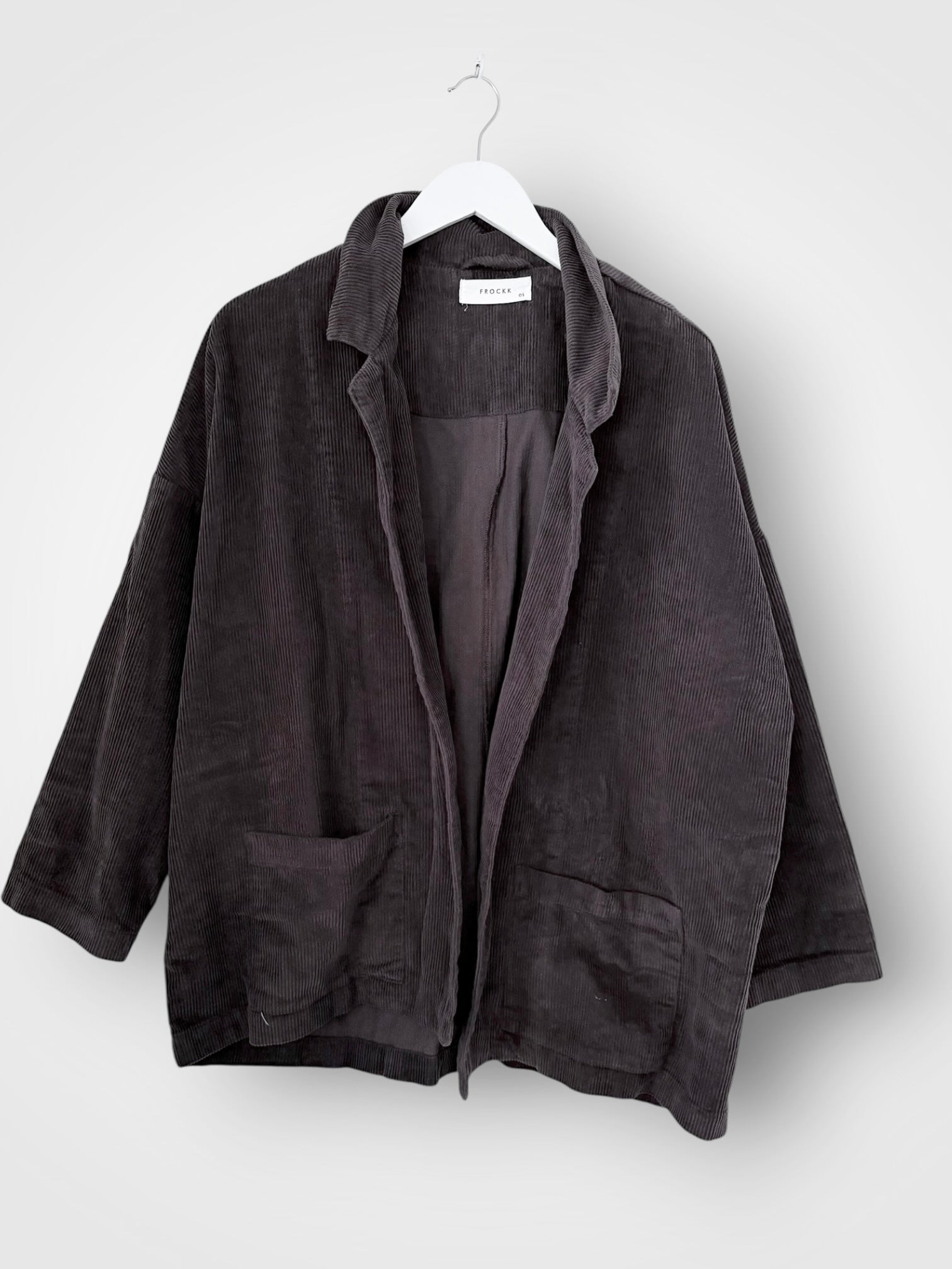 albert jacket-chocolate cord Shirts