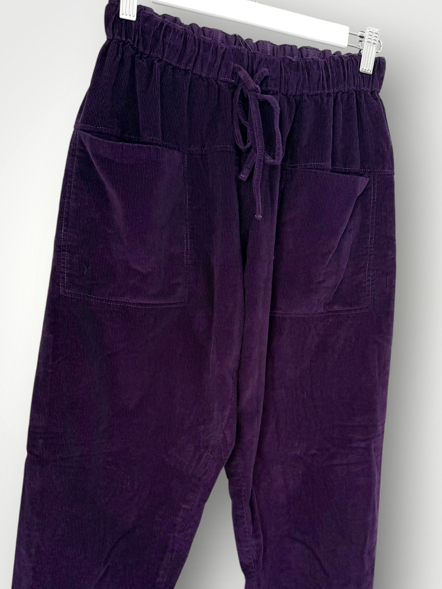 darcy pants - eggplant cord Apparel