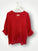 paige top - red linen gauze Apparel