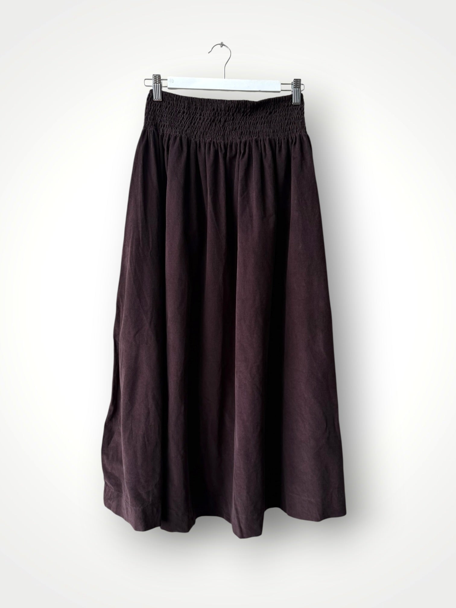 lulu skirt - chocolate cord Apparel