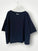 marita top - cotton embroidery navy Apparel