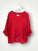 paige top - red linen gauze Apparel