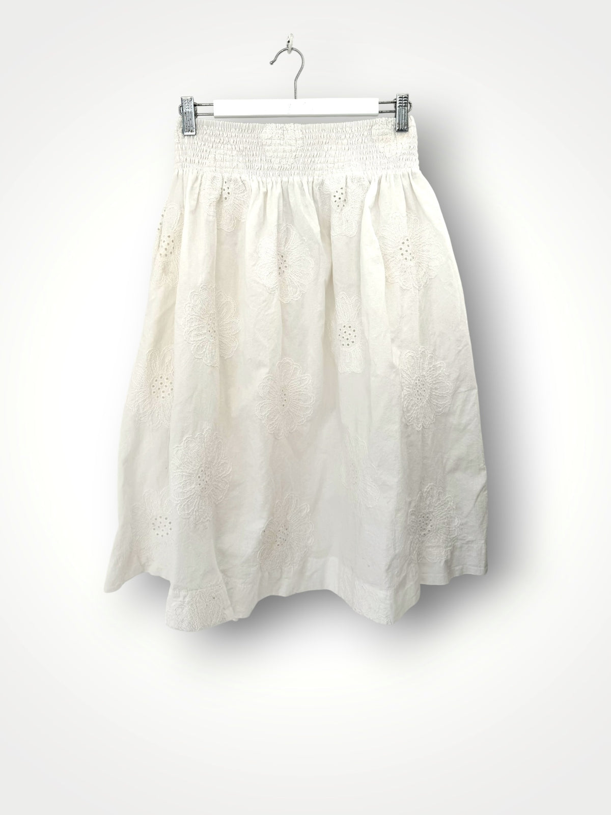 lola skirt - cotton embroidery Apparel
