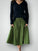 lola skirt-moss cord Apparel