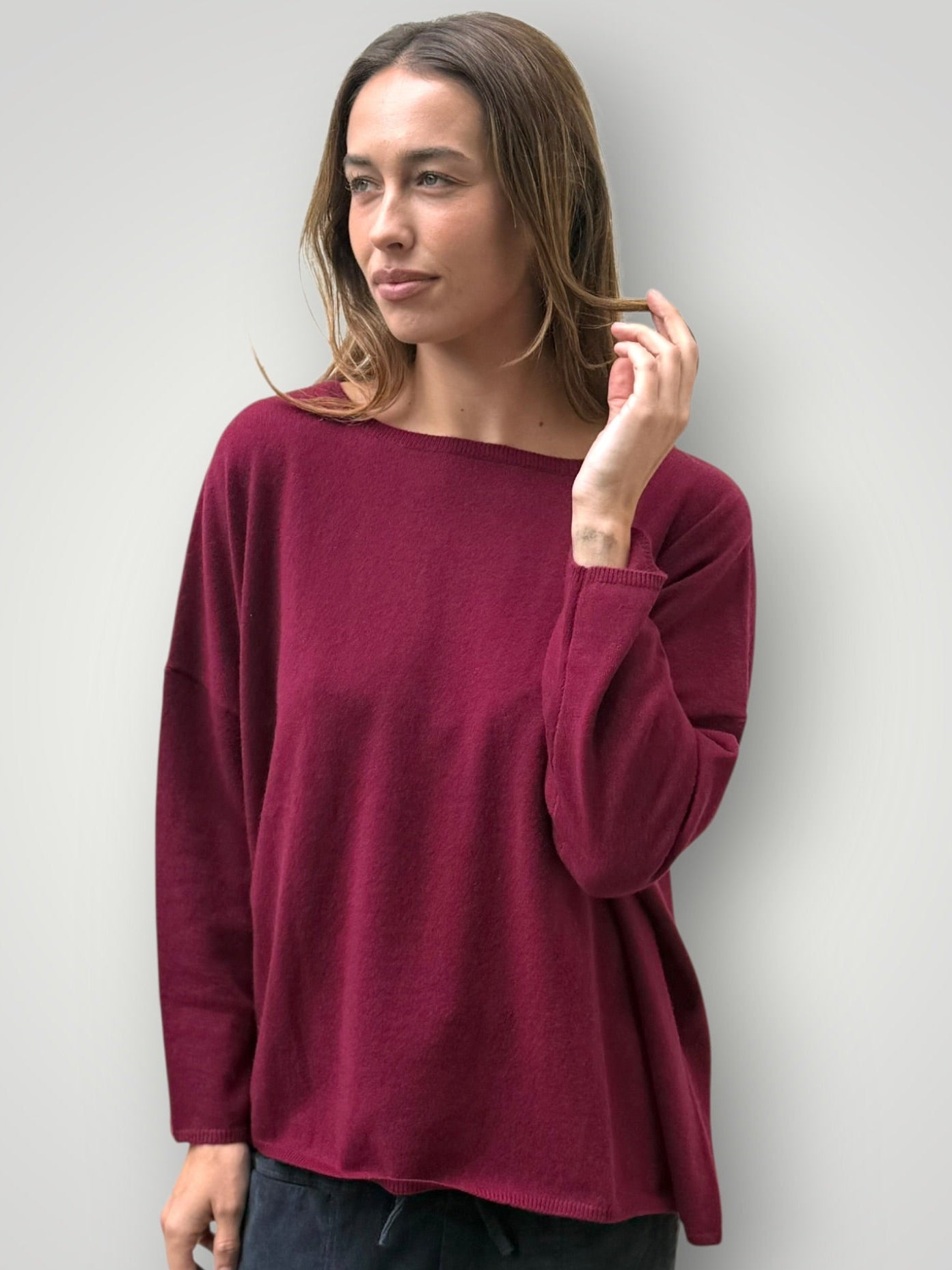 sophie cashmere knit-pinot General