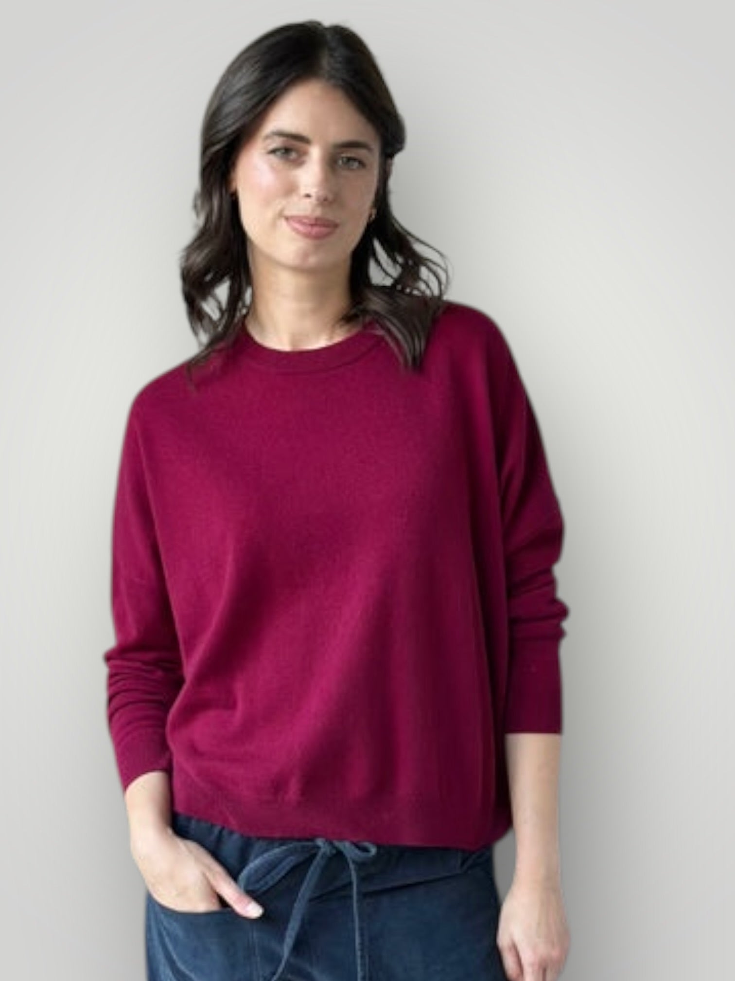 cassie crew neck knit-pinot cashmere Apparel